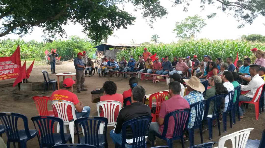 Venezuela: Eligen delegados al gran congreso nacional de campesinos
