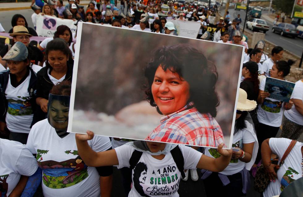 Organizaciones sociales hondureñas han luchado para que se haga justicia en el caso del crímen contra Bertha Cáceres