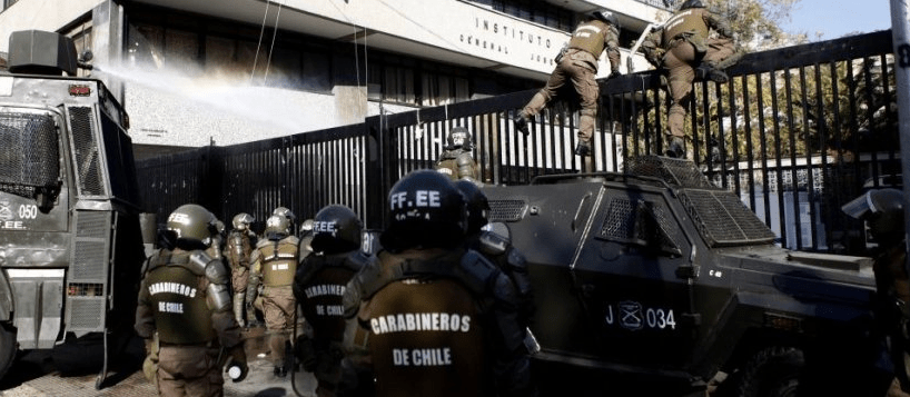 Chile ha reportado a la ONU 802 casos de violencia policial desde 2010 hasta 2017