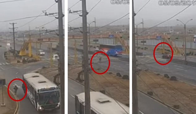 (Vídeo) La vida se lo cobró de manera brutal: ratero recibe karma por lo que quitaba a los demás