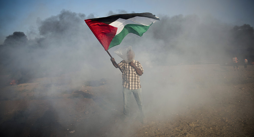 Israel arremete contra manifestantes en Gaza con saldo de 95 palestinos heridos
