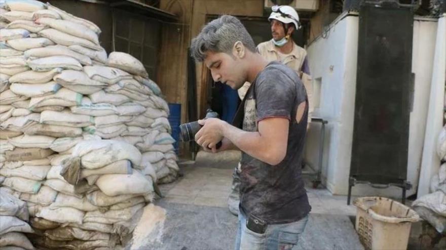 Los Cascos Blancos en Idlib montan un falso ataque químico para culpar a Bashar Al-Assad