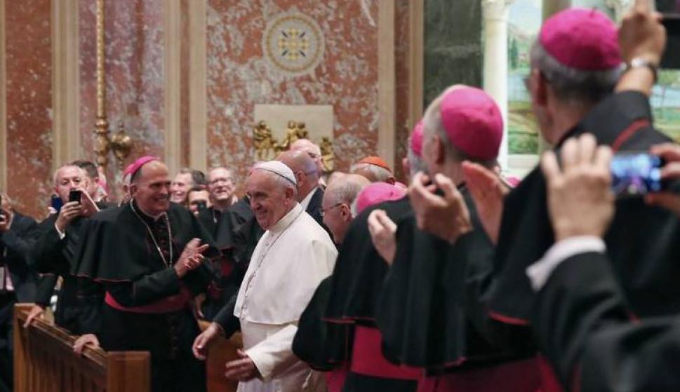 El Papa recibió a jerarcas católicos estadounidenses para hablar sobre abusos