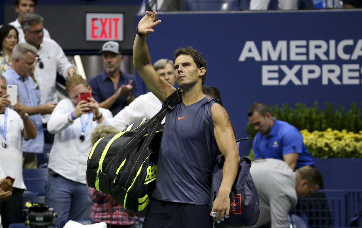 Rafael Nadal sigue en la cima de la ATP pese a su lesión