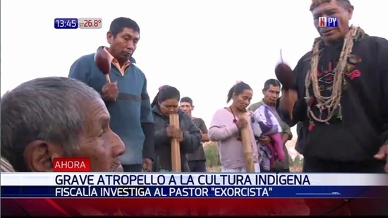 (Video) Comunidades indígenas se solidarizaron con el chamán «exorcizado»