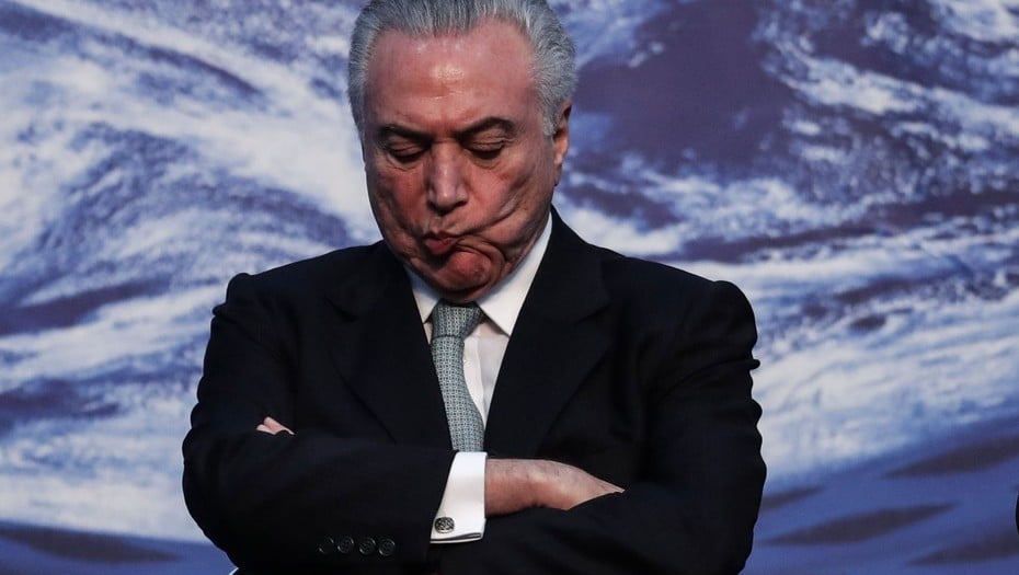 Por corrupción pasiva y lavado de dinero podría ser investigado presidente Michel Temer en Brasil