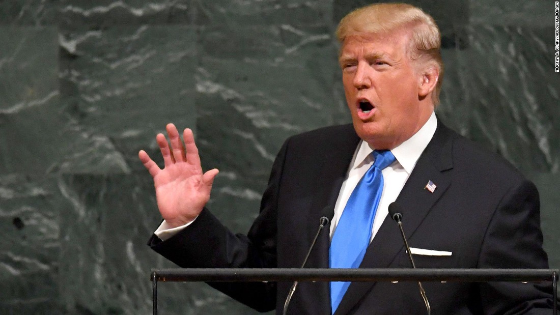 Trump en la ONU: En torno a Venezuela «mantengo la opción militar sobre la mesa»