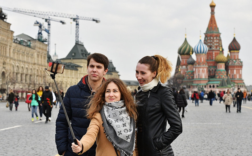Los turistas no le paran a las sanciones y cada vez visitan más Moscú