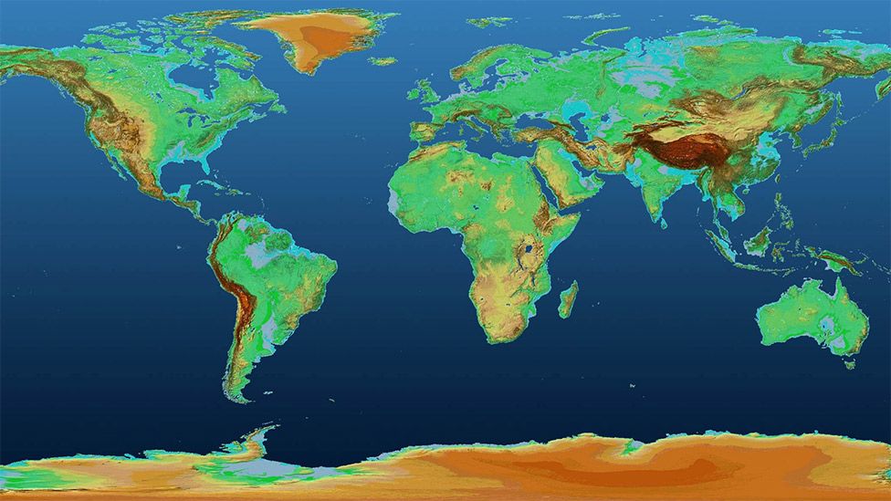Mapa del planeta en 3D permite observar a la tierra de manera fascinante en Alemania