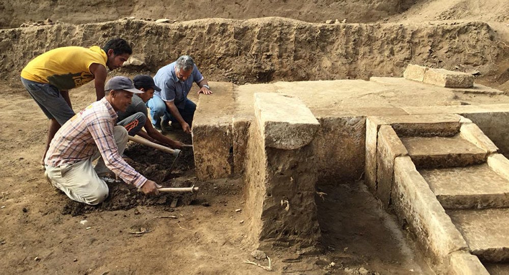 Hallan la sala ceremonial del faraón que gobernó Egipto hace 3.000 años