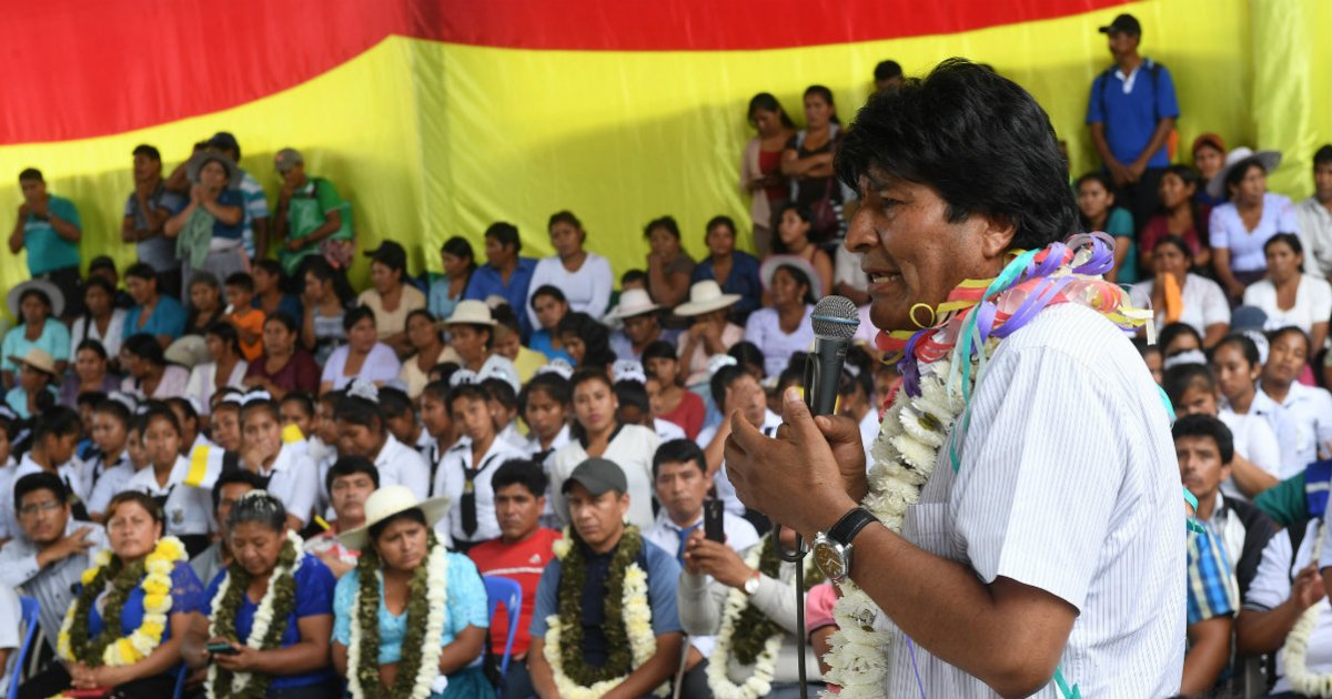 Evo Morales inauguró la Escuela Fidel Castro en La Paz