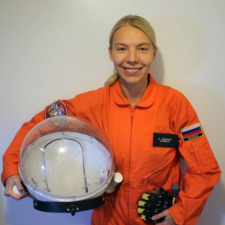 Una joven rusa ya está lista para colonizar Marte