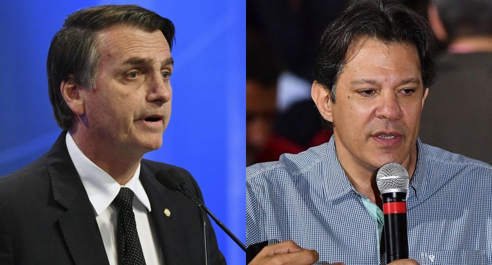 Ultraderechista Bolsonaro confía en que ganará la primera vuelta en Brasil