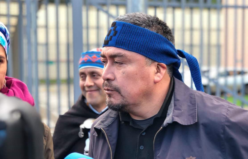 Héctor Llaitul viajó a Ginebra para denunciar cómo el Estado chileno reprime al pueblo Mapuche