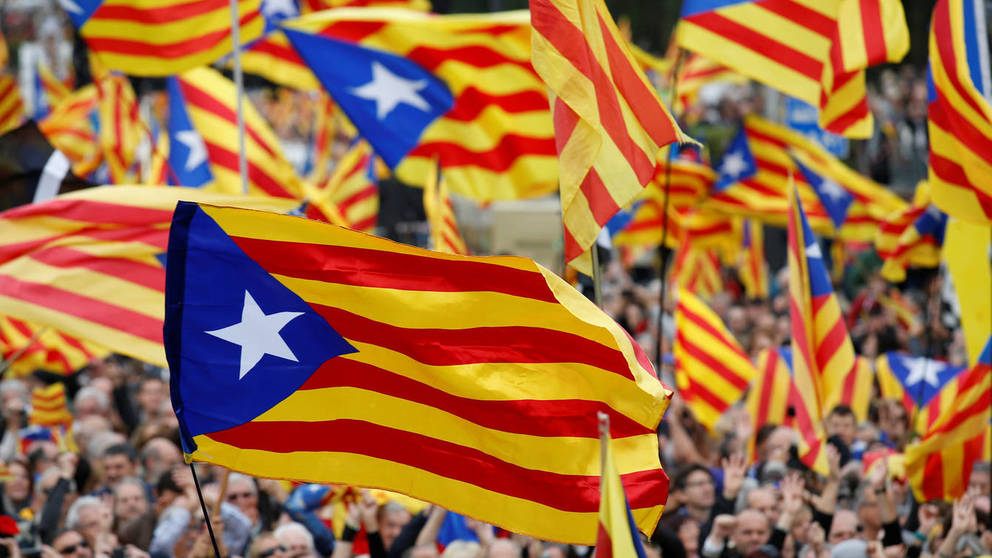 Se cumple un año de la declaración de la independencia en Cataluña