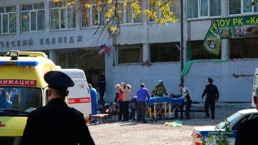 Estudiante mata a 18 personas en  Crimea