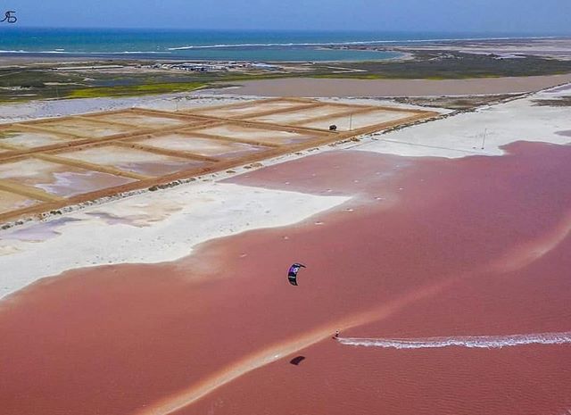 Salinas de Las Camaraguas: Impresionantes atardeceres rojizos se aprecian en las costas venezolanas