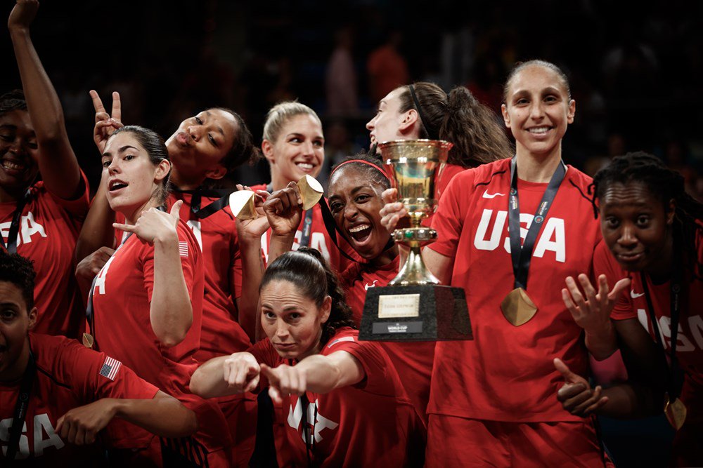 Estados Unidos campeonas FIBA