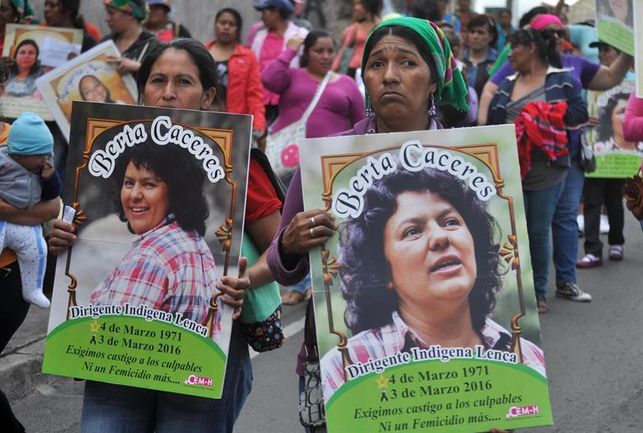 Tribunal hondureño reanuda juicio a acusados por asesinato de Berta Cáceres