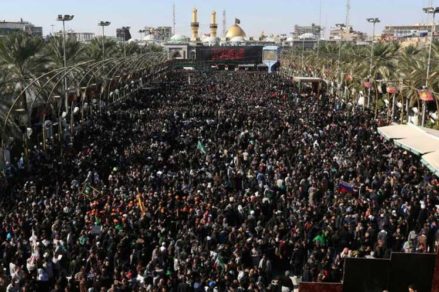 Acuden a Iraq millones de peregrinos por la conmemoración del Arbaeen