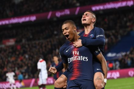 (Video) Mbappé marcó un «poker» para el PSG en la Liga de Francia