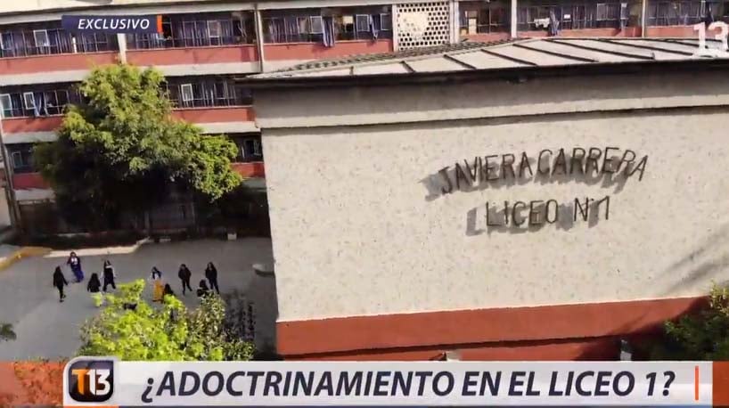Profesoras de Liceo 1 critican a Directora por silencio frente a «deleznable» reportaje de Canal 13