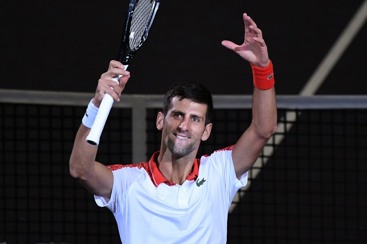 Novak Djokovic despoja al Federer del segundo puesto del ranking ATP