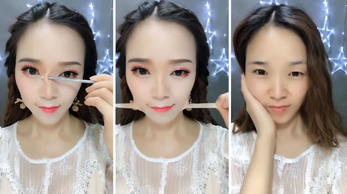 (Video) ¡Engañados! El antes y después de asiáticas maquilladas causa furor en redes sociales