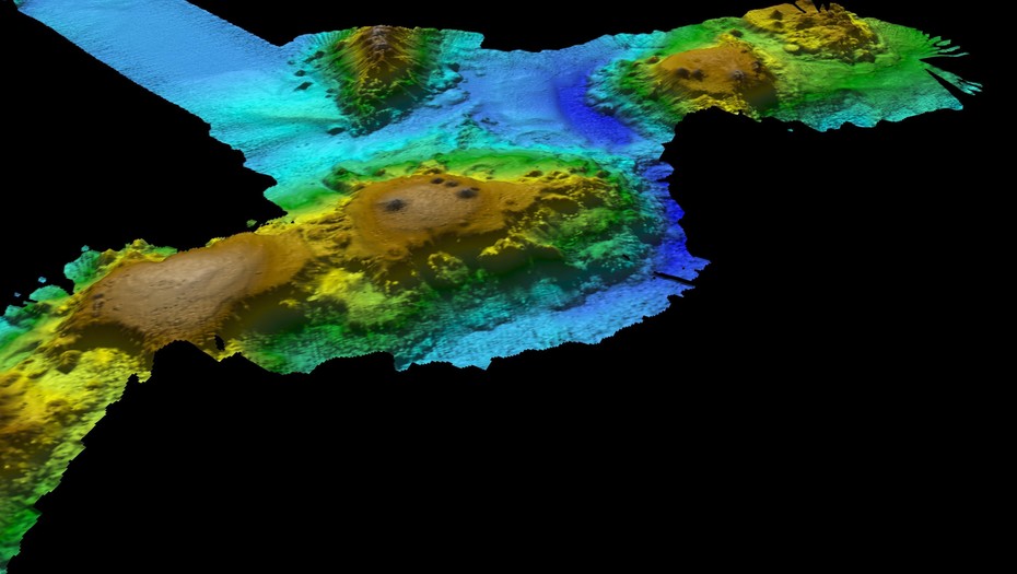 Mundo perdido: Descubren isla submarina con enormes volcanes en el mar de Tasmania