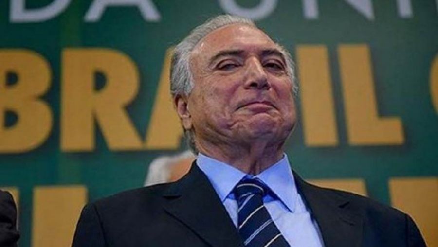 Temer pide a brasileños asumir el resultado electoral de forma pacífica
