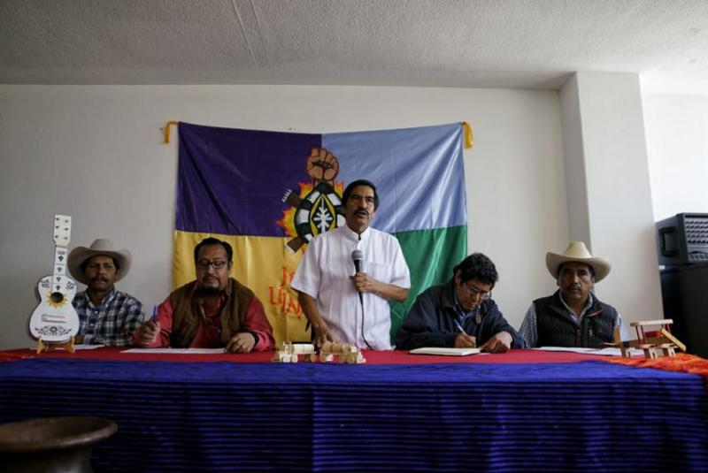 Indígenas se unen en defensa de los bosques de Michoacán