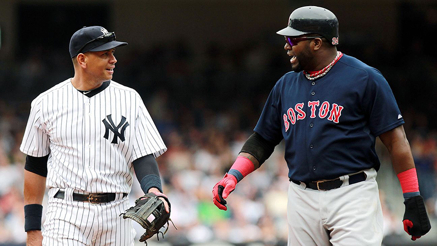 A-Rod y David Ortiz apuestan quién ganará la Serie entre Yankees y Boston