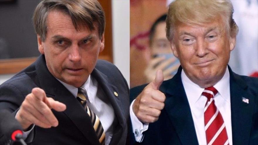 Trump y Bolsonaro trabajarán juntos por la «seguridad» del continente