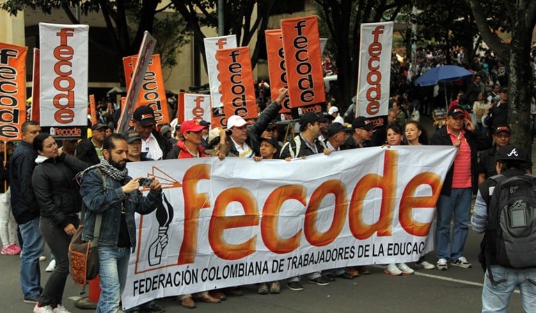 fedecode anuncia nuevo paro en Colombia