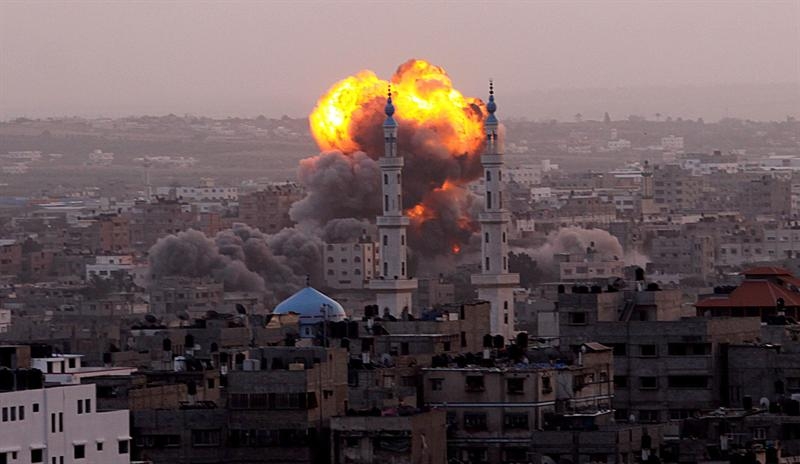 Fuerzas de Defensa de Israel bombardearon ocho objetivos en la Franja de Gaza