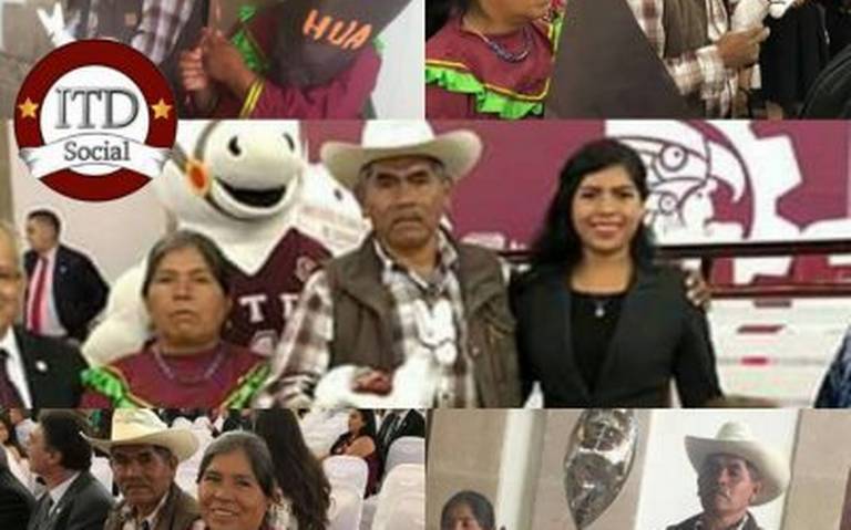 Redes sociales viralizan graduación de una joven indígena mexicana