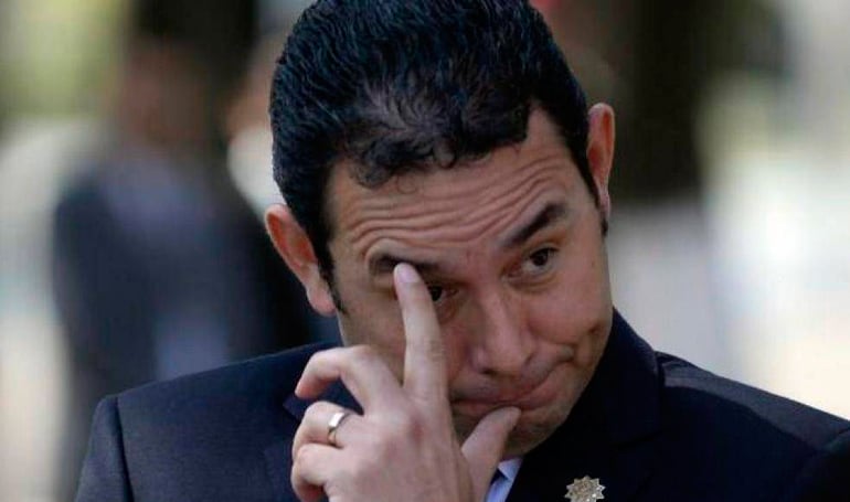 CICIG ratifica en el Congreso solicitud de antejuicio contra el Presidente de Guatemala