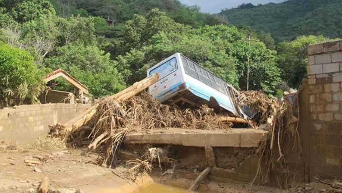 102 familias han sido afectadas por las precipitaciones en el estado Vargas