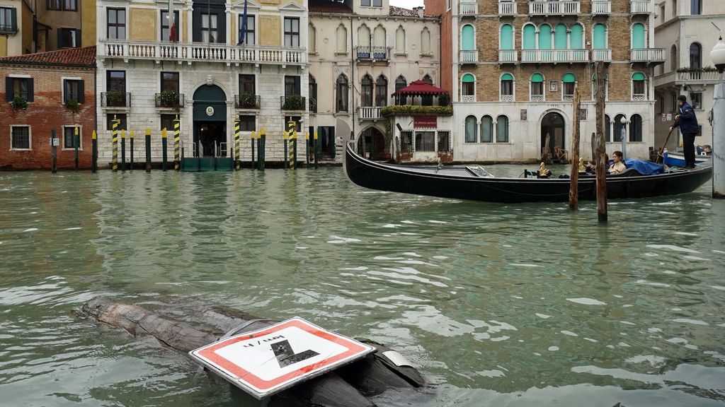 Dañadas obras de famoso pintor español por inundaciones en Venecia