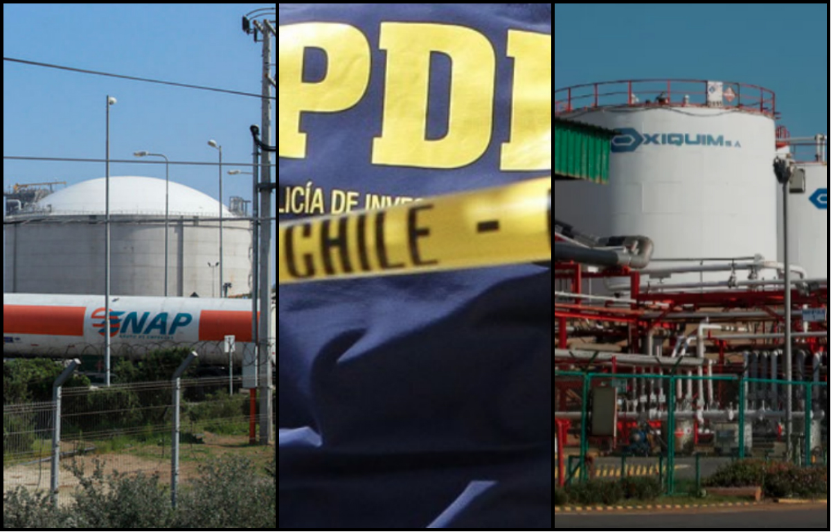Contaminación en Quintero-Puchuncaví: PDI allana instalaciones de Enap y Oxiquim