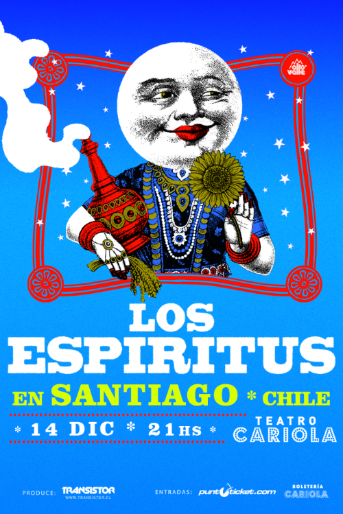 Los Espíritus presentarán su “Agua Ardiente” en Chile