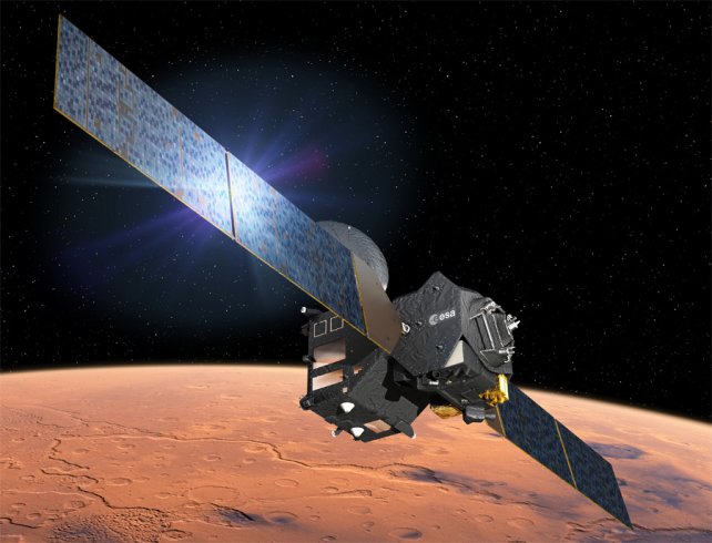 Agencia Espacial Europea analizará atmósfera de Marte