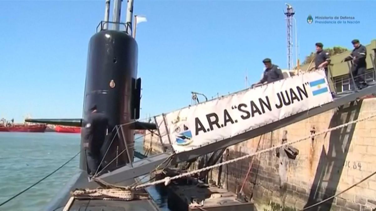 (Video) Así fue la rueda de prensa para informar que se encontró el Submarino argentino ARA San Juan
