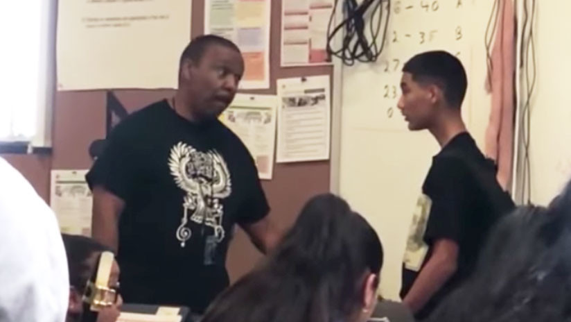 (Vídeo) Docente fue detenido por dar una golpiza a un estudiante de música en el aula de clases