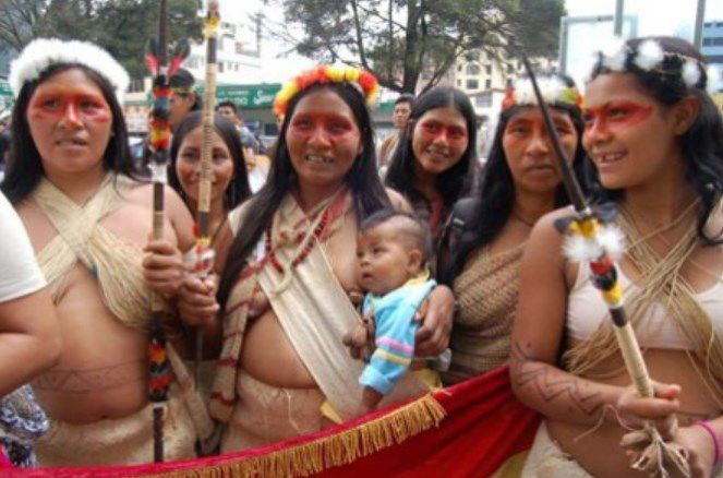 Mujeres amazónicas de Ecuador llaman a defender la selva, el agua y el suelo