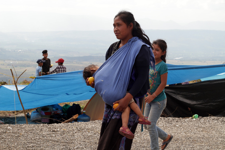 Indígenas desplazados en Chiapas vuelven a su casa