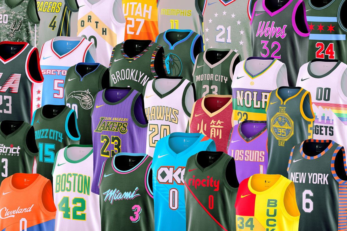 (Fotos) Nike y NBA presentaron los uniformes del City Edition 2018-2019