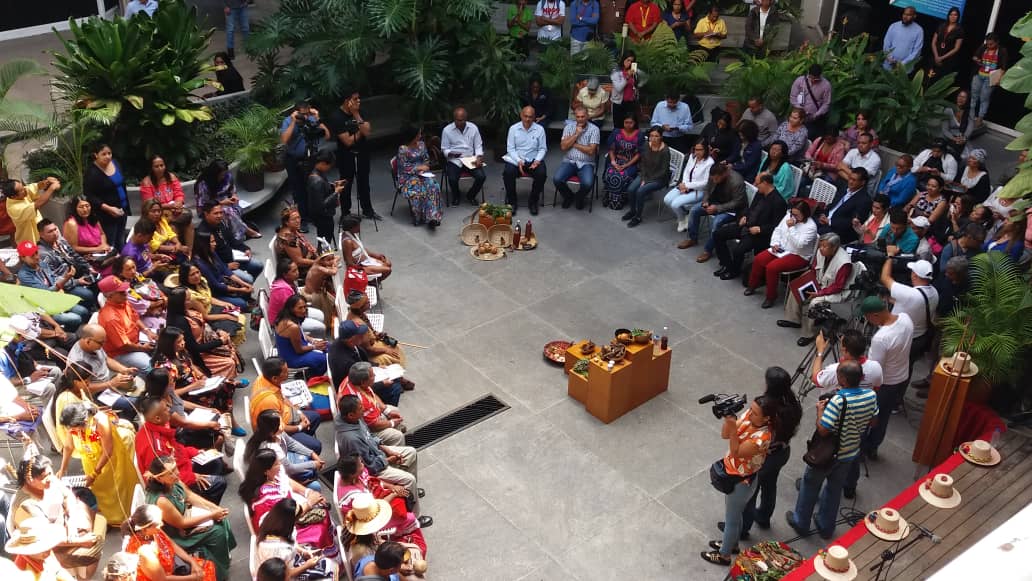 Instalado 1er Encuentro Nacional de Saberes Ancestrales Indígenas en Materia de Salud