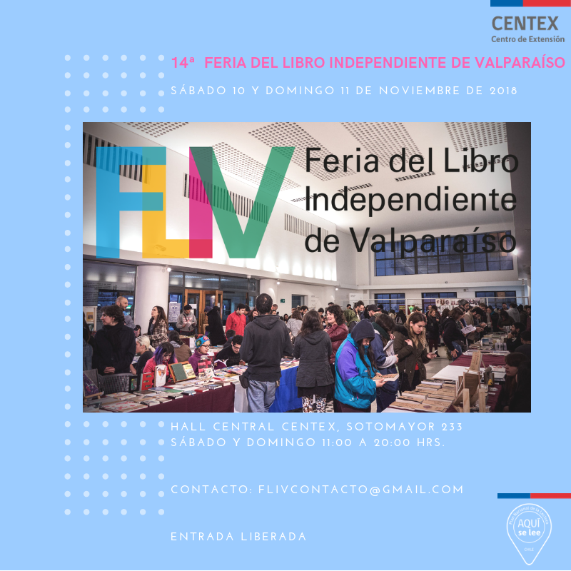 Valparaíso: Feria del Libro Independiente regresa al Centro de Extensión del Ministerio de la Cultura