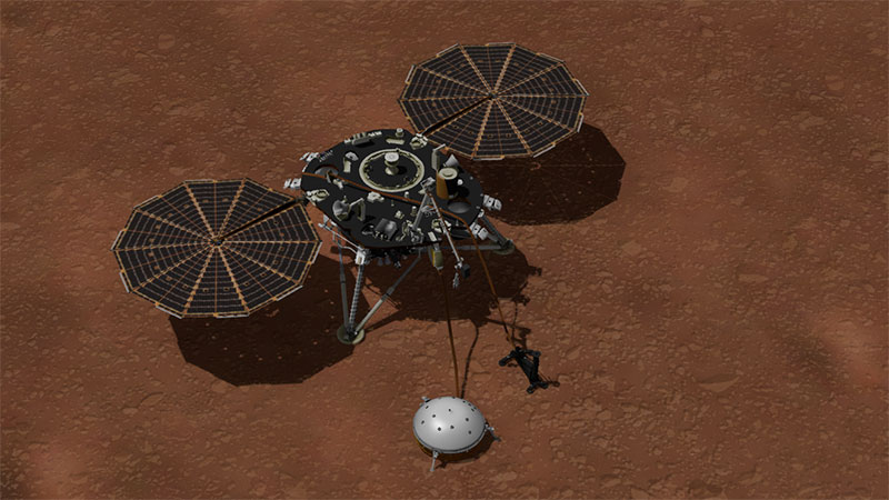 Hoy aterriza en Marte la misión InSight